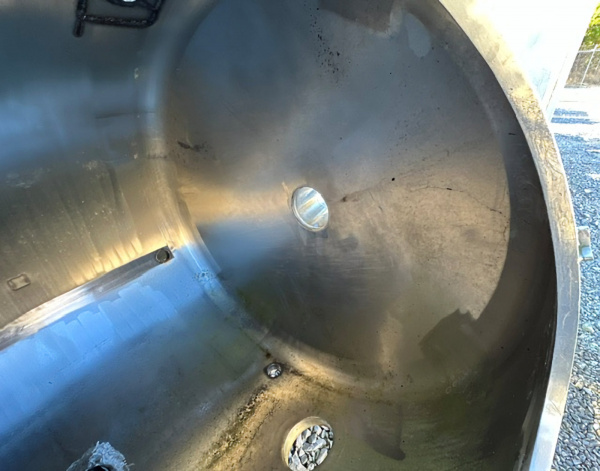 Used stainless steel water tank